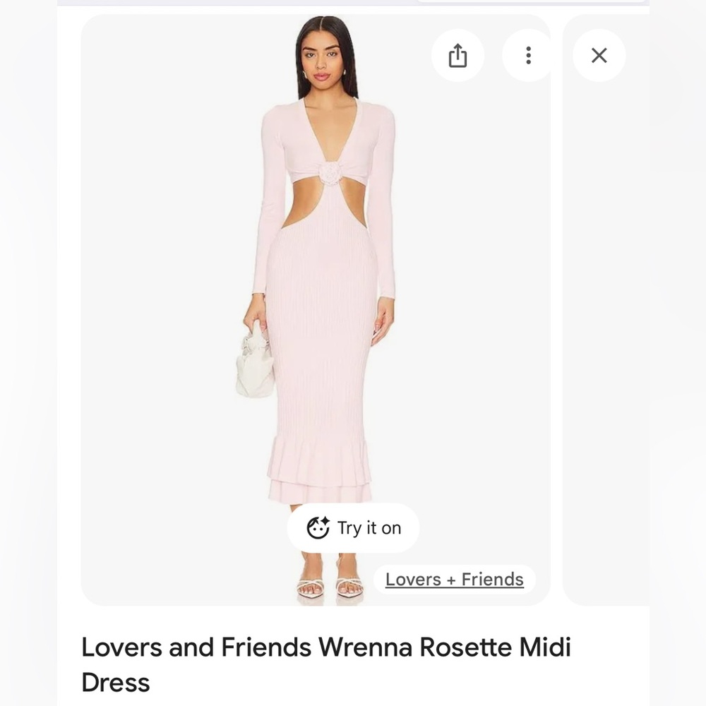Lovers and Friends Rosette dress